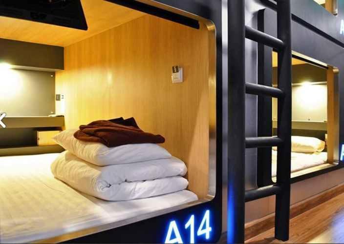 Mybed Ratchada Hotell Bangkok Eksteriør bilde