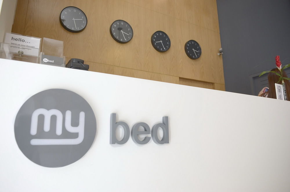 Mybed Ratchada Hotell Bangkok Eksteriør bilde